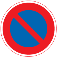 No Parking traffic sign
