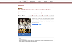 THE GREATS: Masterpieces from the National Galleries of Scotland